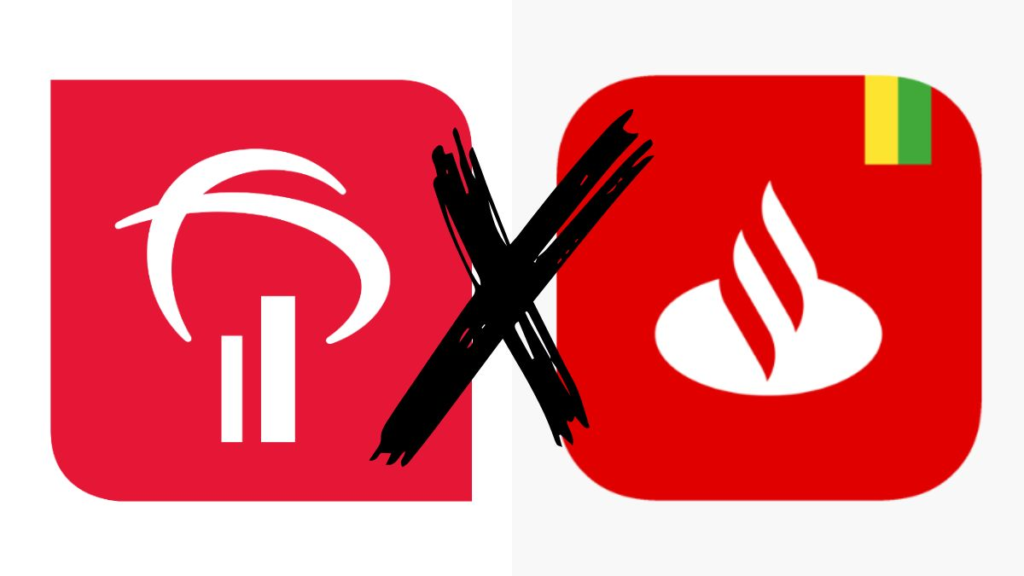 Santander ou Bradesco
